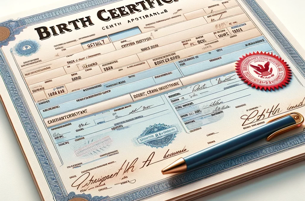 Certificato di nascita con Apostille